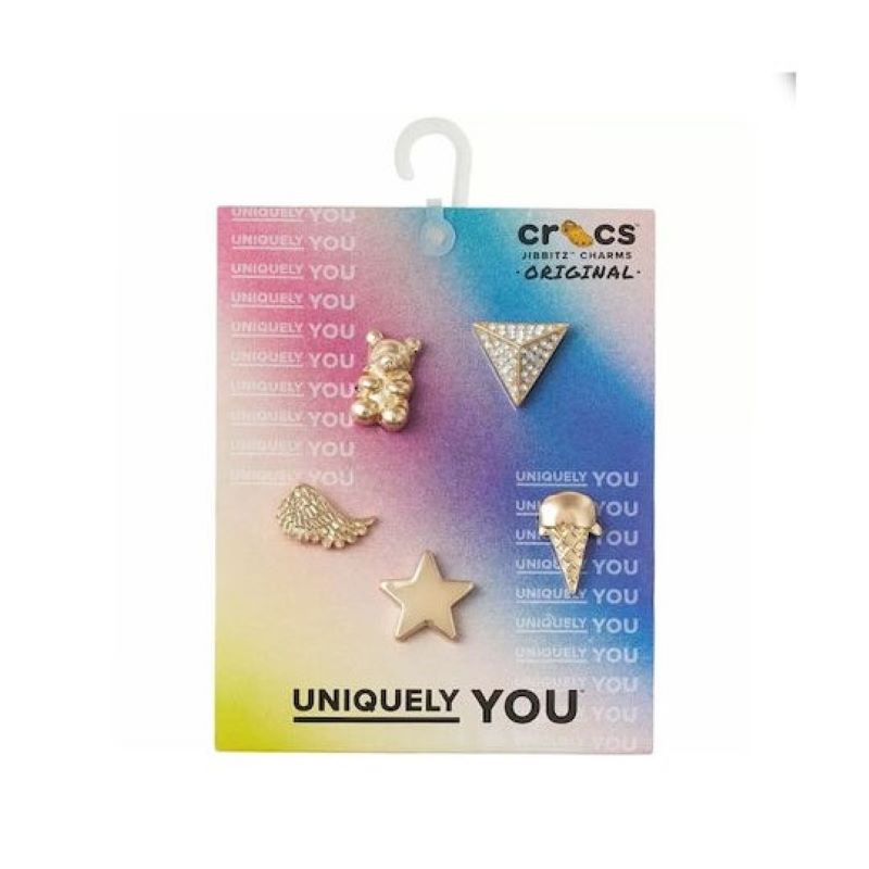Jibbitz Crocs Gold Icons 5 Pack
