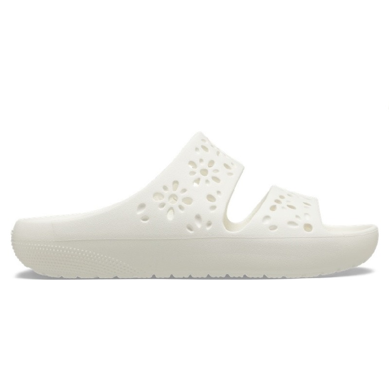 Papuci Crocs Classic Floral Cut Out Sandal