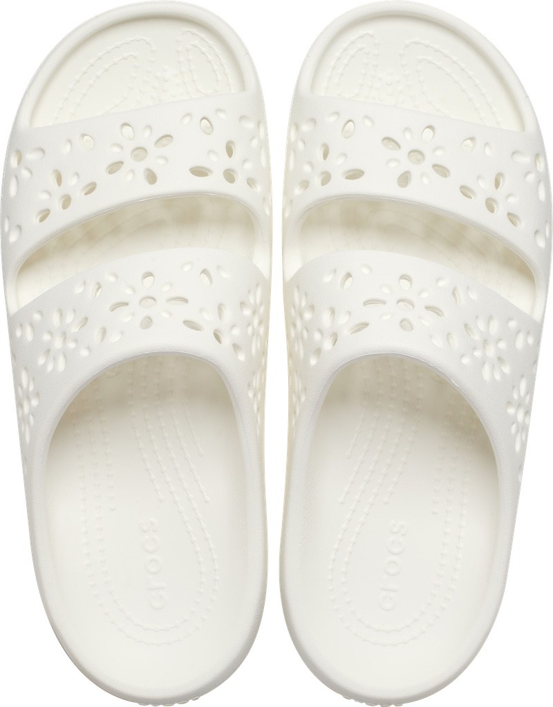 Papuci Crocs Classic Floral Cut Out Sandal - 5 | YEO