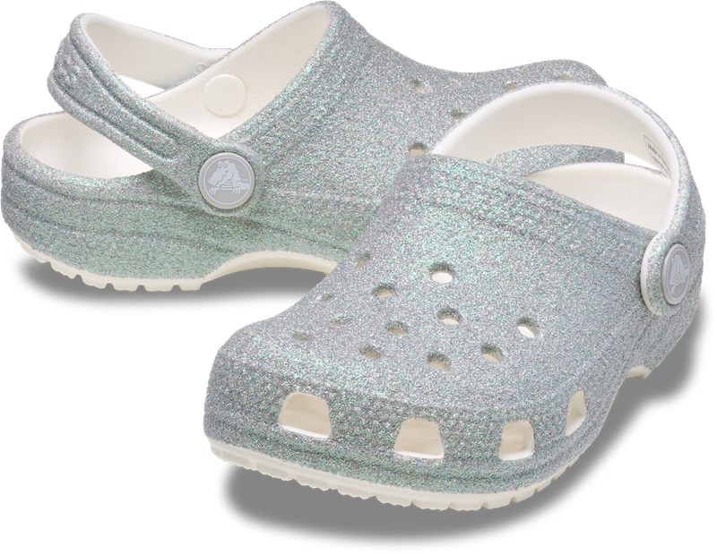 Papuci Crocs Classic Iridescent Glitter CgT - 2 | YEO