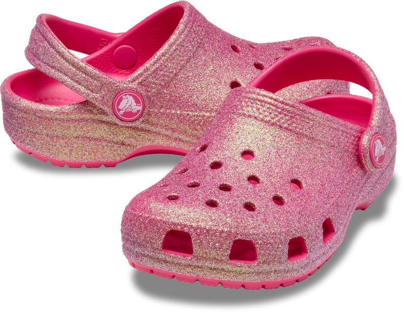Papuci Crocs Classic Iridescent Glitter CgT - 2 | YEO