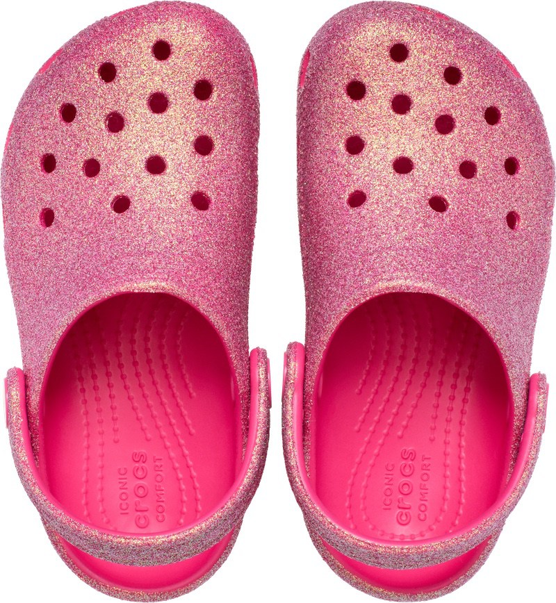 Papuci Crocs Classic Iridescent Glitter CgT - 5 | YEO