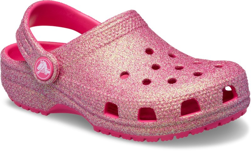 Papuci Crocs Classic Iridescent Glitter CgT - 3 | YEO