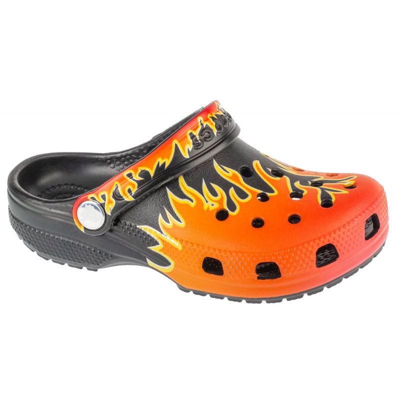 Papuci Crocs Classic Flames Clog K - 1 | YEO