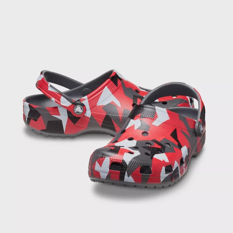 Papuci Crocs Geo Camo Clog