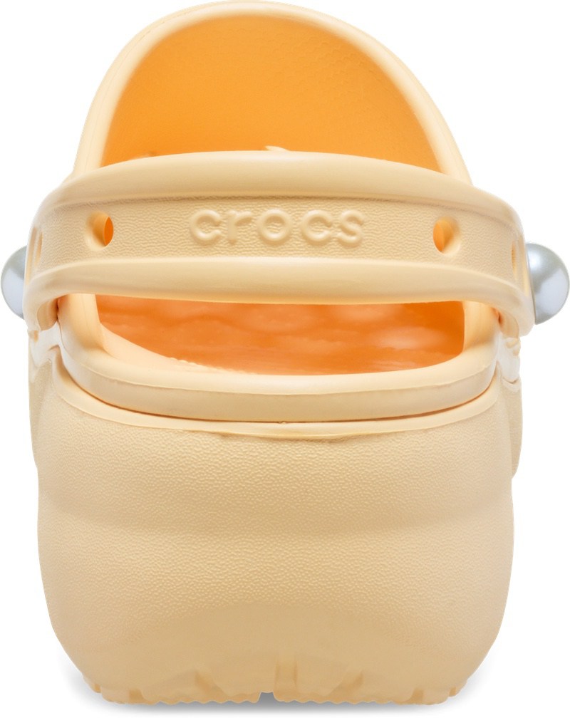 Papuci Crocs Classic Platform Pearl Clog