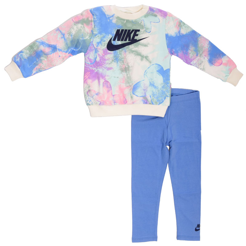 Trening Nike NKG SCI-DYE CREW LEGGING SET