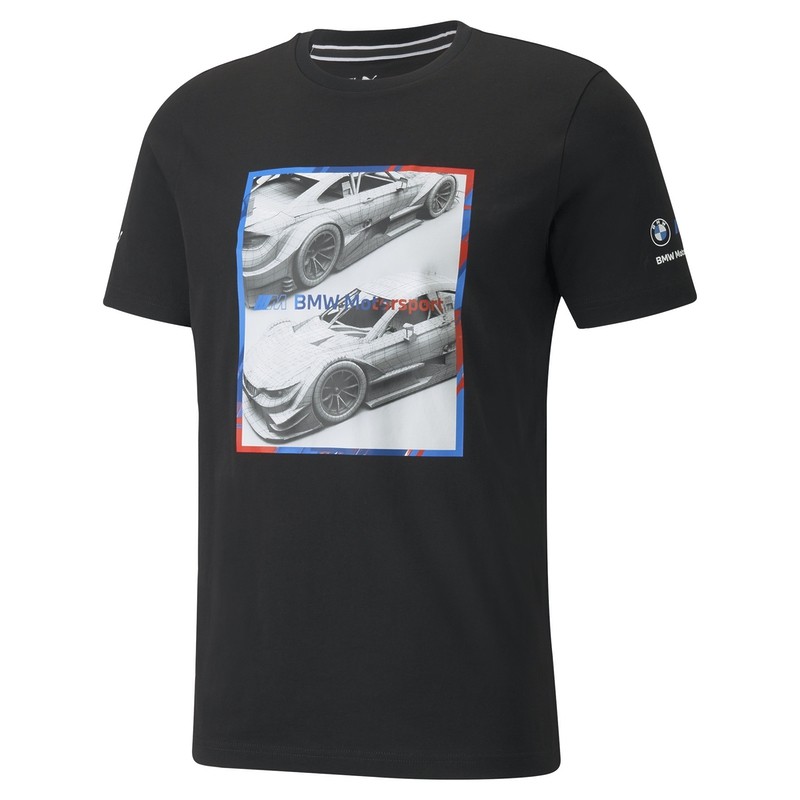 Tricou puma bmw mms logo graphic tee