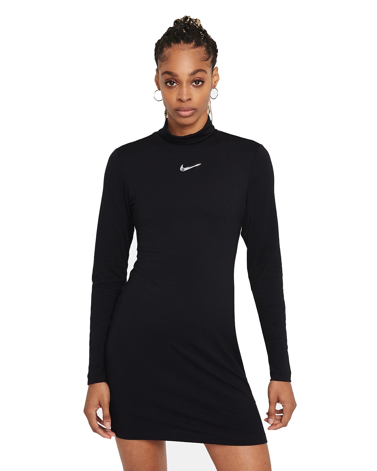 Rochie nike w nsw swsh dress ls mock