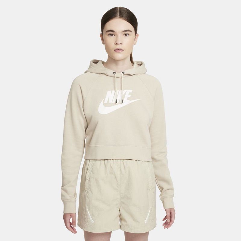 Bluza nike w nsw essntl flc gx crop hdy