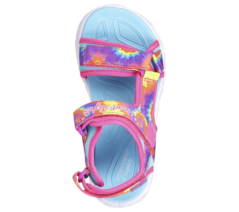 Sandale Skechers Heart Lights sandals Color Graphics - 3 | YEO