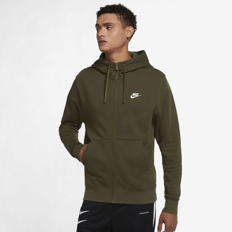 Bluza Nike M NSW CLUB HOODIE FZ FT