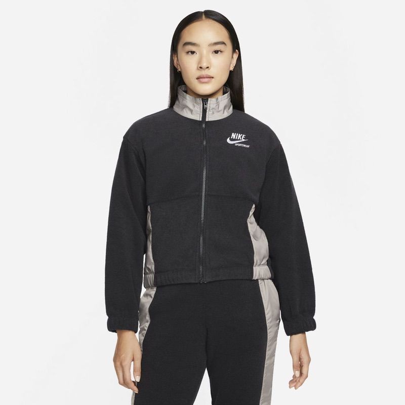 Jacheta nike w nsw plsh jkt htg