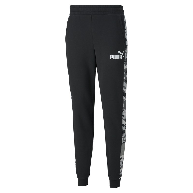 Pantaloni puma ess+ camo sweatpants