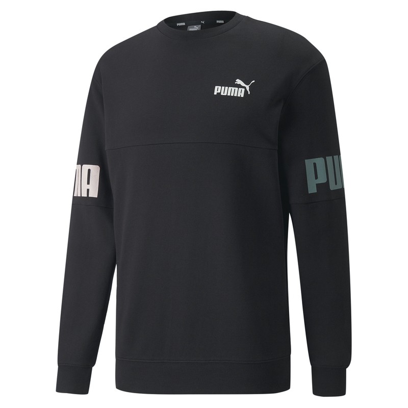 Bluza puma power colorblock crew