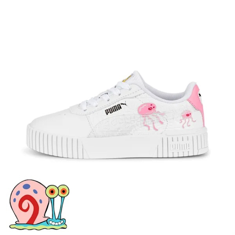 Poze Pantofi Sport Puma Carina 2.0 Spongebob Jr various-brands.ro