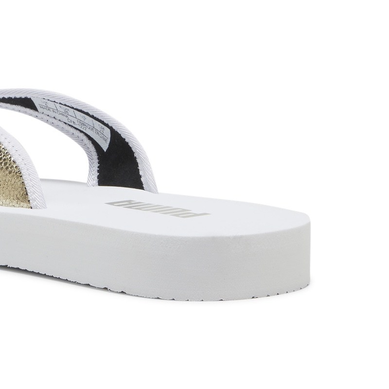 Papuci Puma Sandy Flip Metallic Shine