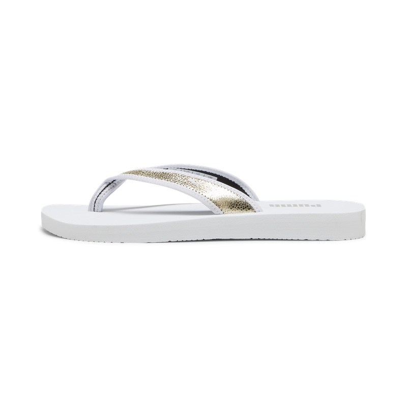 Poze Papuci Puma Sandy Flip Metallic Shine various-brands.ro