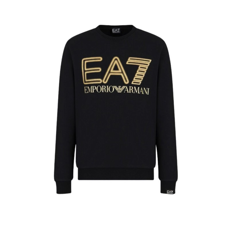 Bluza EA7 M OVERSIZE logo T top CN coft