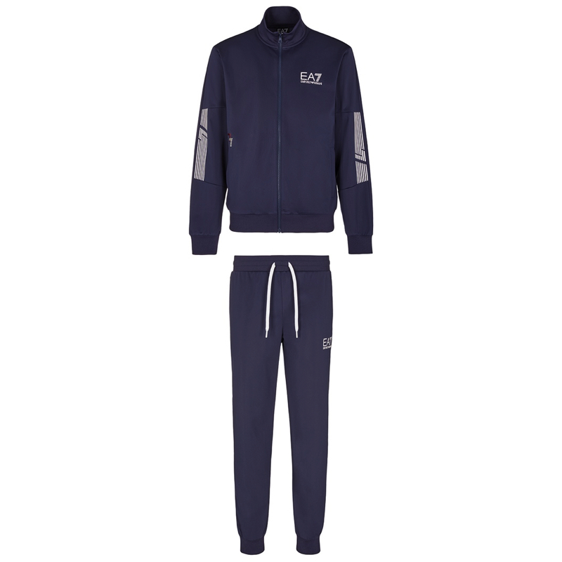 Trening ea7 m t-suit t-top fz ch pl