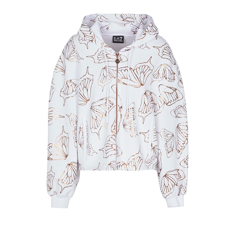 Bluza cu Fermoar EA7 W Hoodie Fz Bluza cu Fermoar EA7 W Hoodie Fz