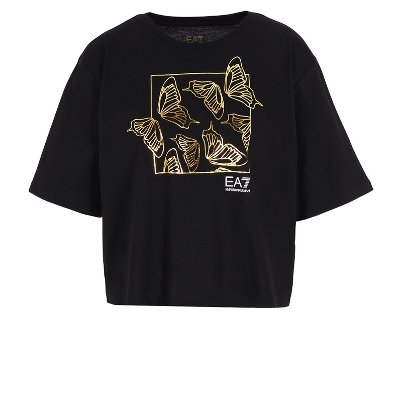 Poze Tricou EA7 W Tee Rn Ss Graphic Crossover Various Brands