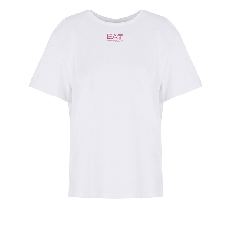 Tricou ea7 w tee ss rn logo box motivational crossover
