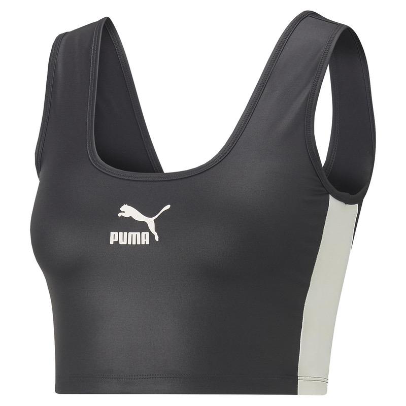 Maiou puma t7 shiny cropped top