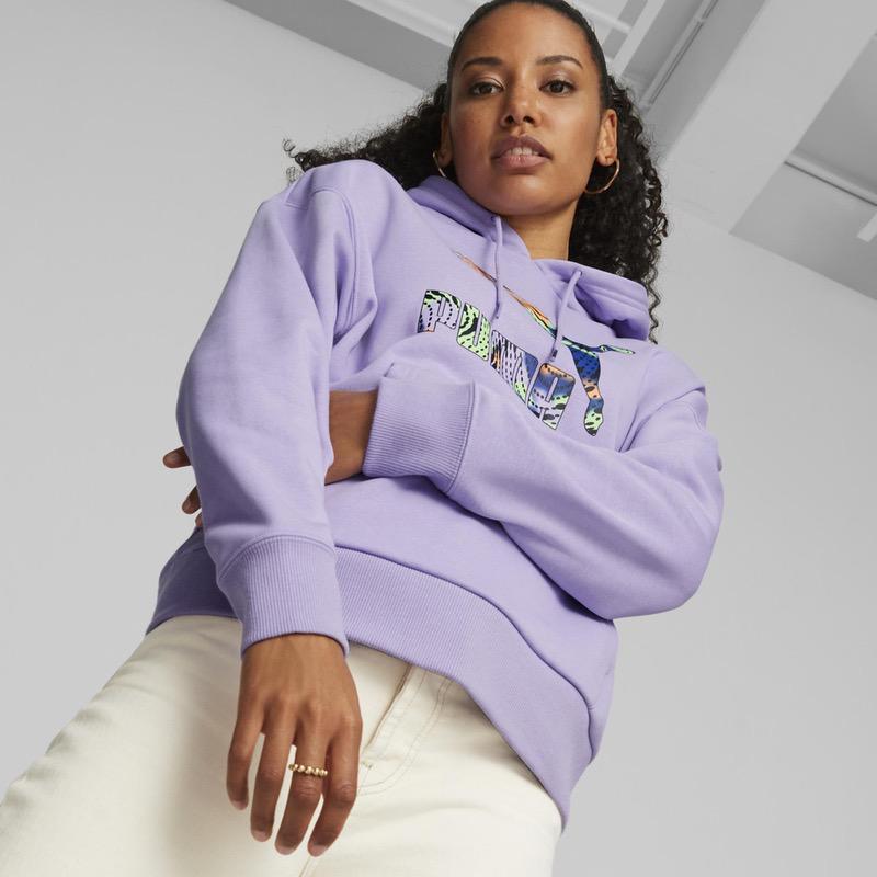 Poze Hanorac Puma CLASSICS Logo Infill Hoodie various-brands.ro