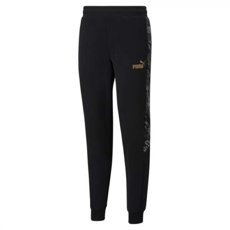 Pantaloni puma graphic sweat pants fl cl