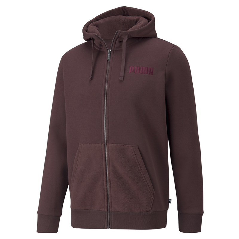 Bluza puma modern basics polarfleece fz hoodie