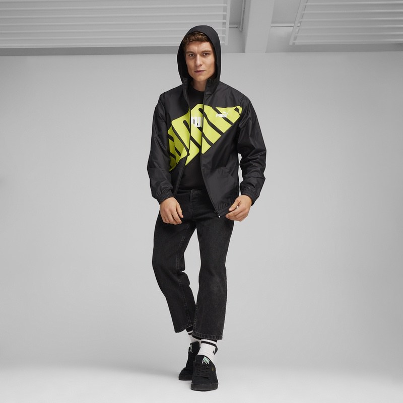 Jacheta Puma Hooded Graphic Windbreaker