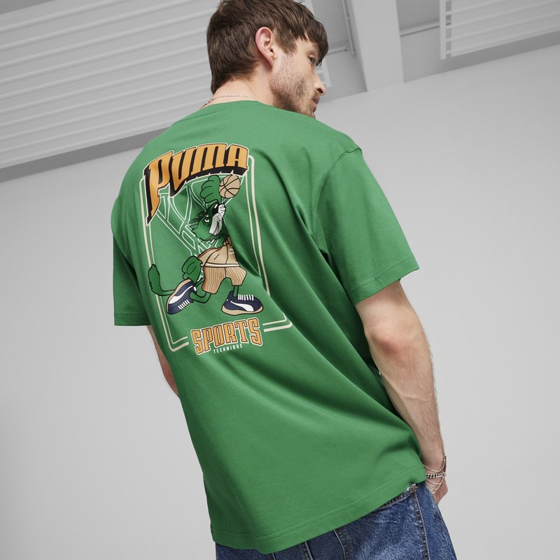 Poze Tricou Puma Team Graphic Tee various-brands.ro