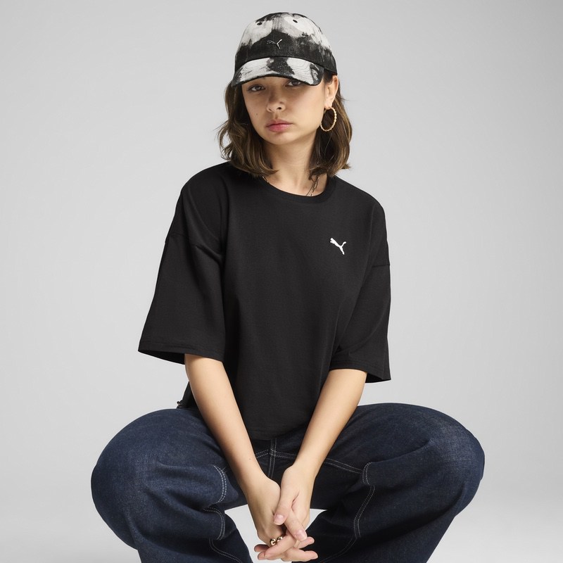 Tricou Puma WARDROBE ESS Oversized Short Tee - 2 | YEO