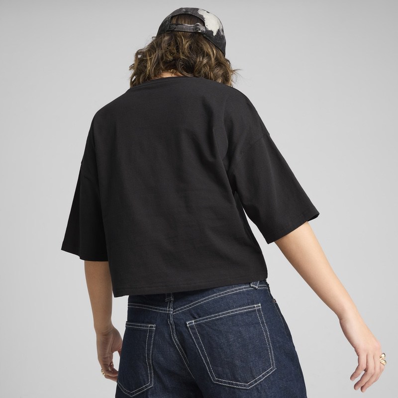 Tricou Puma WARDROBE ESS Oversized Short Tee - 3 | YEO