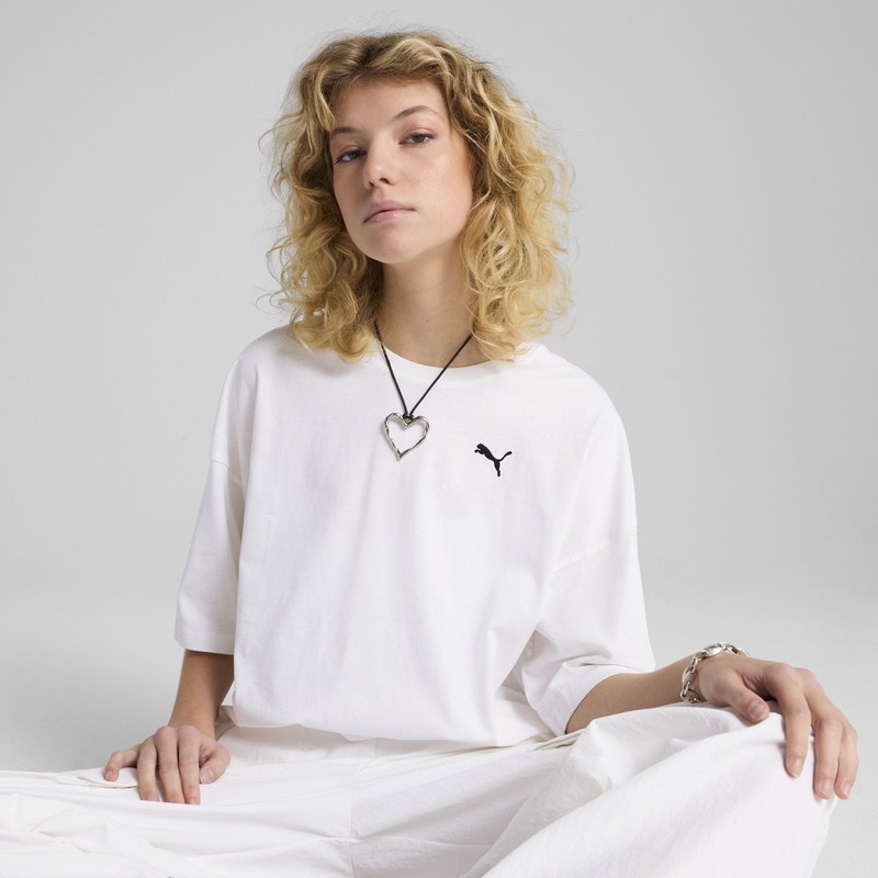 Tricou Puma WARDROBE ESS Oversized Short Tee - 2 | YEO