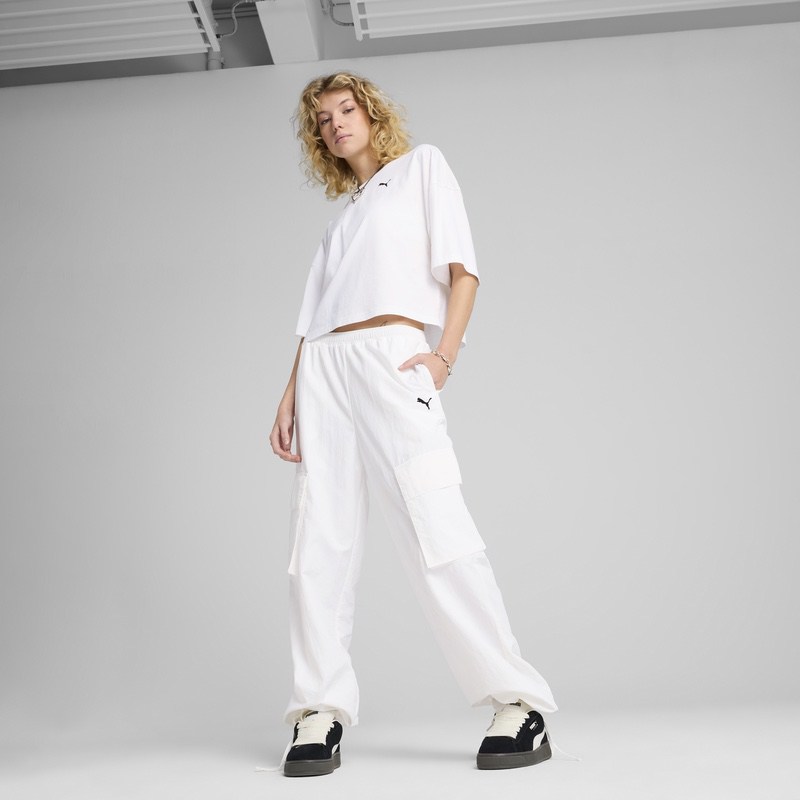 Tricou Puma WARDROBE ESS Oversized Short Tee - 4 | YEO