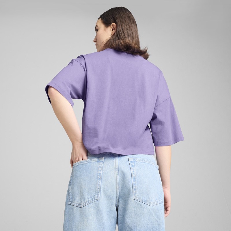Tricou Puma WARDROBE ESS Oversized Short Tee - 1 | YEO