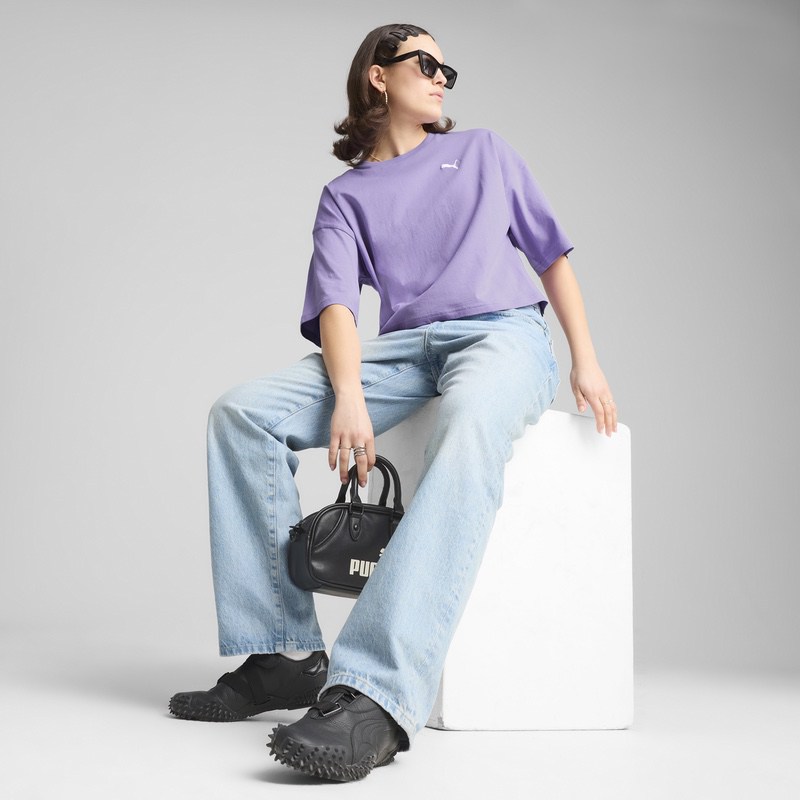 Tricou Puma WARDROBE ESS Oversized Short Tee - 2 | YEO