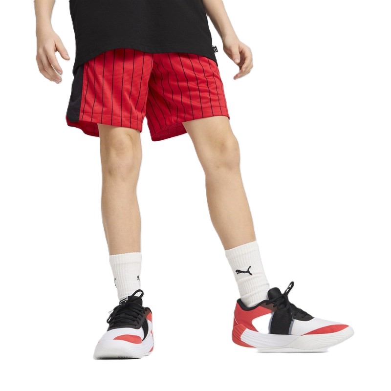 Sort Puma Rival Rage Heritage Mesh Shorts B Sort Puma Rival Rage Heritage Mesh Shorts B
