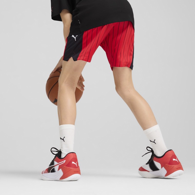 Sort Puma Rival Rage Heritage Mesh Shorts B - 1 | YEO