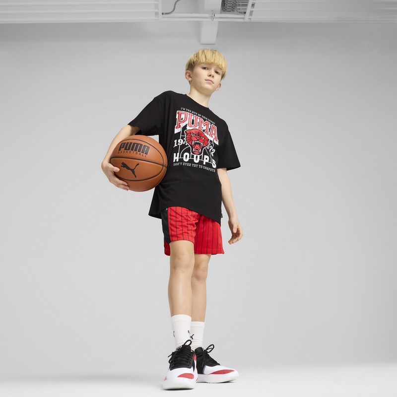 Sort Puma Rival Rage Heritage Mesh Shorts B