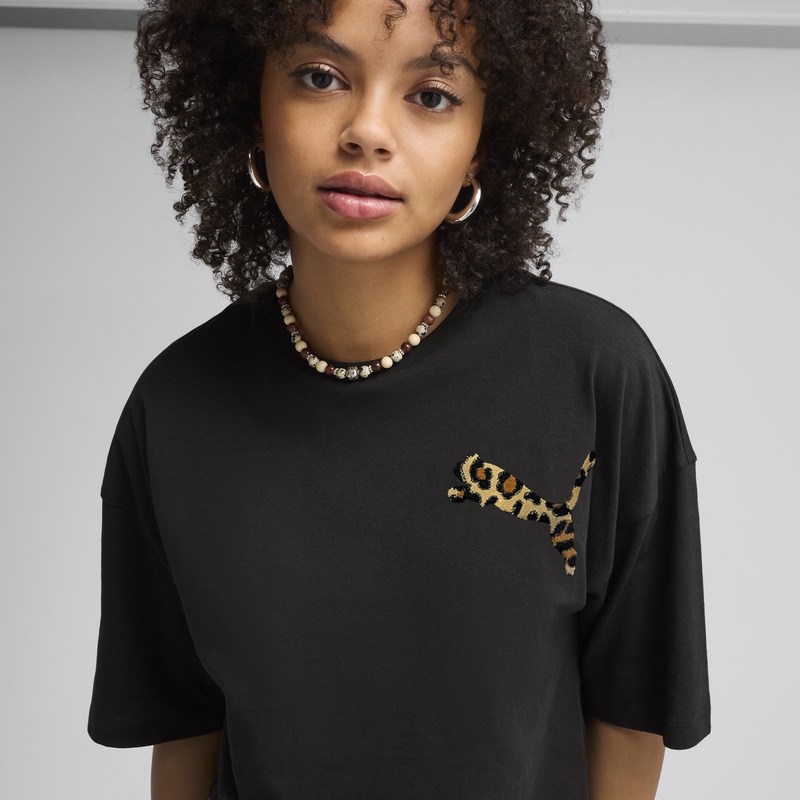 Tricou Puma LEO LUXE Oversized Short Tee - 2 | YEO