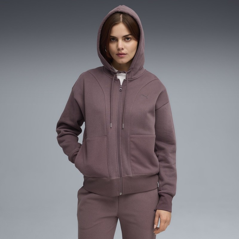 Bluza cu fermoar Puma HER Relaxed Full-Zip Hoodie FL - 2 | YEO