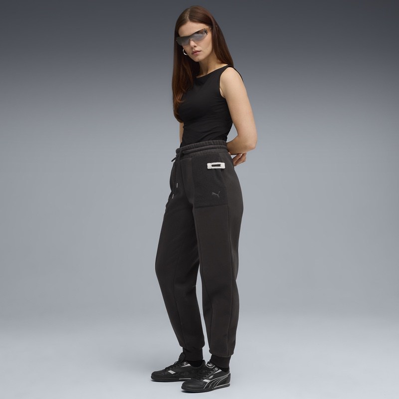 Pantaloni Puma HER Comfort High-Waist Sweatpants FL cl