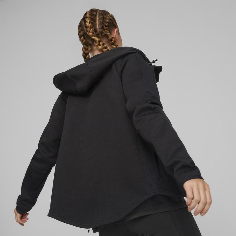 Poze Bluza cu Fermoar Puma evostripe Full Zip Hoodie various-brands.ro