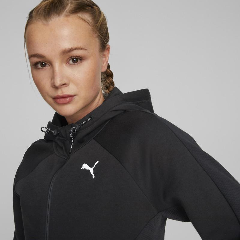 Poze Bluza cu Fermoar Puma evostripe Full Zip Hoodie various-brands.ro