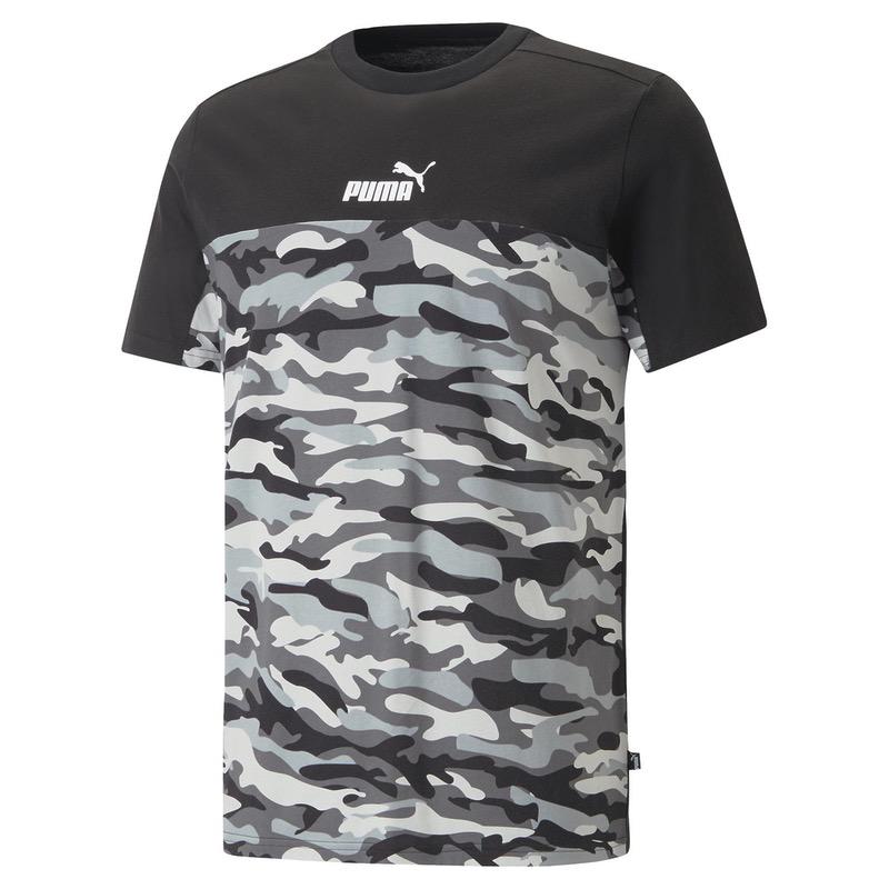 Tricou puma ess block camo tee