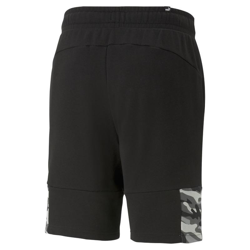 Sort Puma ESS BLOCK CAMO Shorts - 1 | YEO