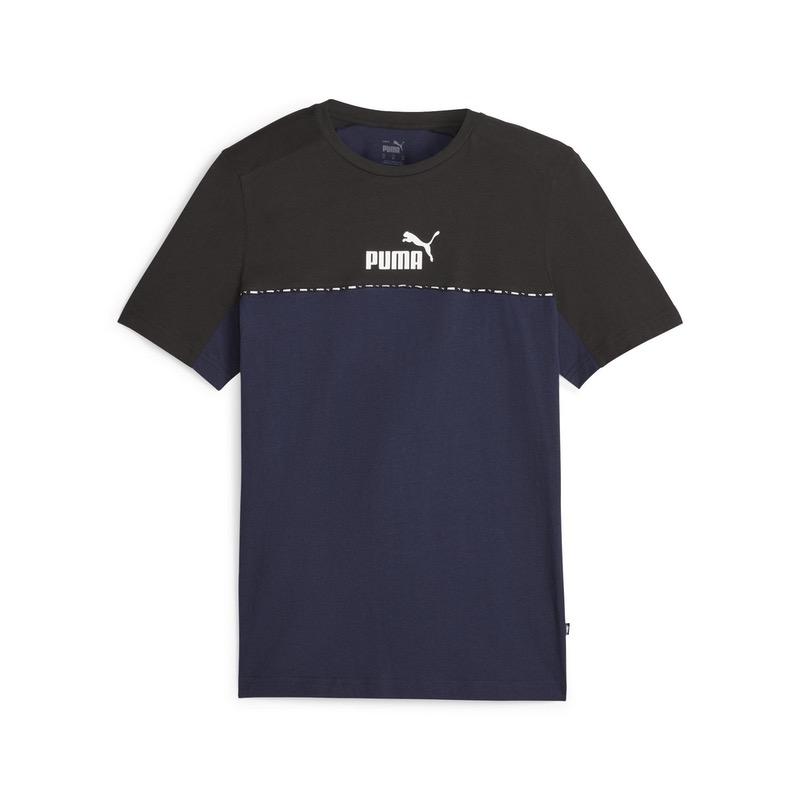Tricou puma ess block x tape tee